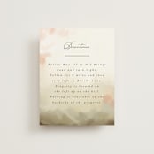 "Pastel Sky" - Direction Cards in Moss by Hannah Williams - Front