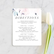"Florista Modernista" - Direction Cards in Azalea by Petra Kern - Front
