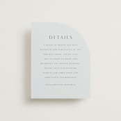 "Calm Water" - Direction Cards in Sky by Nicole Walsh - Front