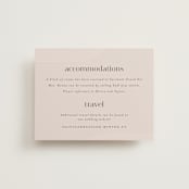 "Eclectic" - Direction Cards in Dusty Rose by Vera Lim - Front