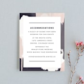 "Artistic Union" - Direction Cards in Indigo by Brooke Chandler - Front