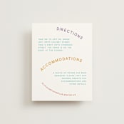 "rainbow 2.0" - Direction Cards in Light Hearted by Deborah Chou - Front