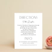 "Perfect Balance" - Direction Cards in Onyx by Lauren Chism - Front