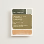 "Concord" - Direction Cards in Moss by Robert and Stella - Front