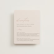 "a hundred years" - Direction Cards in Burnt Umber by Robin Ott - Front