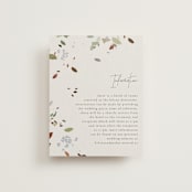 "Fall Flurry" - Direction Cards in Fall by Grace Kreinbrink - Front