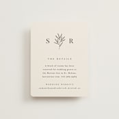 "Italia" - Direction Cards in Taupe by Kelly Schmidt - Front