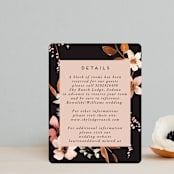 "Silky Way" - Direction Cards in Midnight by Petra Kern - Front