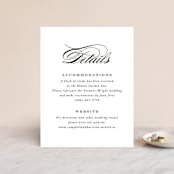 "Swept Away" - Direction Cards in Pearl by Jennifer Postorino - Front