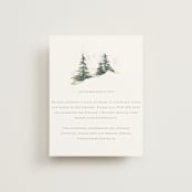 "On the Slopes" - Direction Cards in Fog by Mere Paper - Front