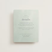 "Delicate Garden" - Direction Cards in Wildflower by Ashley DeMeyere - Front