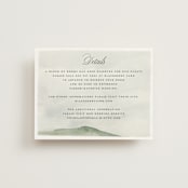 "Countryside" - Direction Cards in Emerald by Petra Kern - Front
