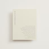 "Spring Dash" - Direction Cards in Pewter by Grace Kreinbrink - Front