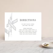 "Bold city" - Direction Cards in Ivory by Cass Imagines - Front