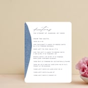 "Alchemy" - Direction Cards in Deep Sea by Olivia Raufman - Front