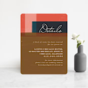 "painted colorblock" - Direction Cards in Poppy by Angela Marzuki - Front