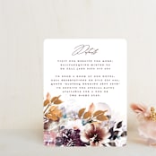 "Lush Bouquet" - Direction Cards in Autumn by Phrosné Barwood - Front