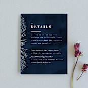 "Frosty chic" - Direction Cards in Peacock by Creo Study - Front