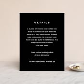 "Enamored" - Direction Cards in Obsidian by Kimberly FitzSimons - Front
