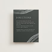 "Rings" - Direction Cards in Natural by Alethea and Ruth - Front