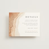 "Watercolor dune" - Direction Cards in Desert by Yuliya Evseeva - Front