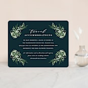 "Fresh Greenery" - Direction Cards in Mystic Forest by Jennifer Postorino - Front