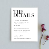 "The Minimalist" - Direction Cards in Pearl by Kelly Schmidt - Front