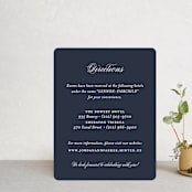 "Flawless" - Direction Cards in Midnight by Kimberly FitzSimons - Front