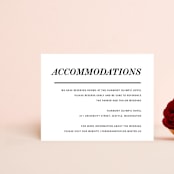 "Slanted" - Direction Cards in Noir by Drango Design - Front
