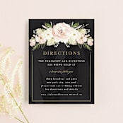 "Forever" - Direction Cards in Blush by Susan Moyal - Front