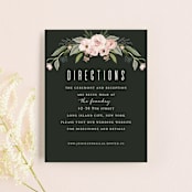 "Diamond Blush" - Direction Cards in Rose by Susan Moyal - Front