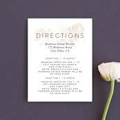 "Ethereal Bouquet" - Direction Cards in Blush by Petra Kern - Front