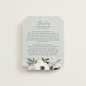 "Nantucket Romance" - Direction Cards in Marine by Chris Griffith - Front