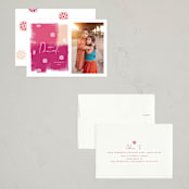 "Diwali Splash" - Diwali Cards in Fuchsia by Nazia Hyder - Assembled