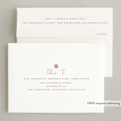 "Diwali Splash" - Diwali Cards in Fuchsia by Nazia Hyder - FREE Recipient Addressing