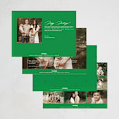 "Bandhej Wishes" - Diwali Cards in Bageecha by Sejal Banker - Back of Card Options