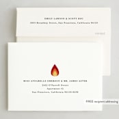"Glimmer" - Diwali Cards in Fire by Sumak Studio - FREE Recipient Addressing