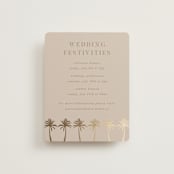 "Sunset by the Sea" - Direction Cards in Tan by lulu and isabelle - Front