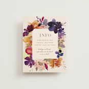"Bouquet" - Direction Cards in Cream by Lori Wemple - Front