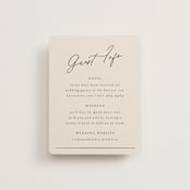 "Encircled Love" - Direction Cards in Taupe by Kelly Schmidt - Front