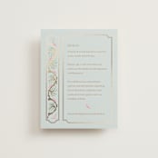 "Castle" - Direction Cards in Hummingbird by Claudia Orengo - Front