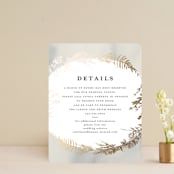 "Fresh Vines" - Direction Cards in Fern by Susan Moyal - Front