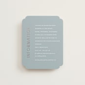 "Gilded Edge" - Direction Cards in Provincial by Angela Thompson - Front