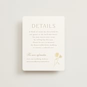 "The Romantic" - Direction Cards in Buttercream by Kristie Kern - Front