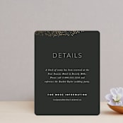 "Gather" - Direction Cards in Ebony by Leah Bisch - Front