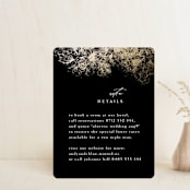 "fairytale dust" - Direction Cards in Midnight by Phrosné Barwood - Front