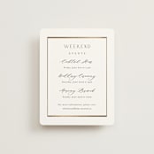 "Luster" - Direction Cards in Cotton by Stacey Meacham - Front