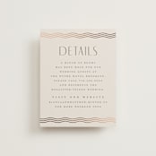 "Newberry" - Direction Cards in Bisque by Kristie Kern - Front