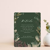 "Evergreen" - Direction Cards in Shamrock by Leah Bisch - Front