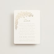 "Villa" - Direction Cards in Leaf by Kristie Kern - Front